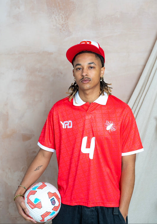 YPD Football Tee (Red)